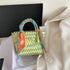 'Sonnet' Woven Ribbon Handbag - Celes Fashion